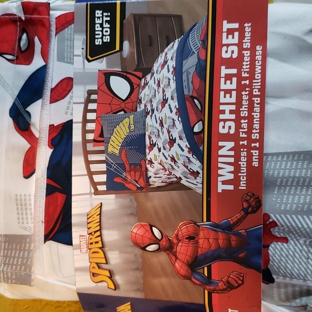 SPIDERMAN twin sheets Set